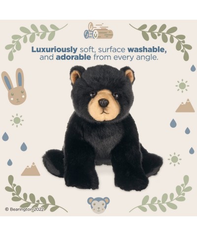 Berington Asher Plush Black Bear Stuffed Animal 13 Inches $42.32 Stuffed Animals & Teddy Bears