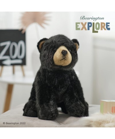 Berington Asher Plush Black Bear Stuffed Animal 13 Inches $42.32 Stuffed Animals & Teddy Bears