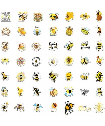 Honey Bee Stickers 101PCS Cute Yellow Cartoon Bumble Bees Animal Decals for Water Bottles Crafts Envelopes Car Scrapbook Wall...