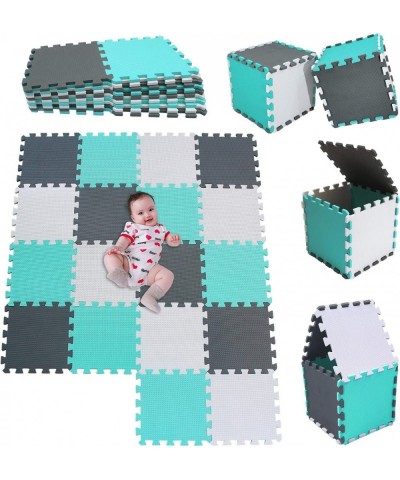 MSHEN–18PCS Foam Play Mat Tiles|Interlocking Floor Mats for Children|Multicoloured FoamMS-AHLg18 $59.01 Puzzle Play Mats