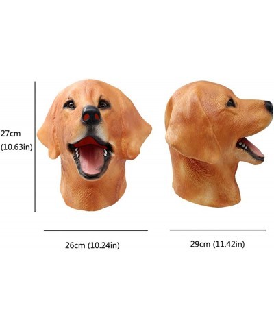 Labrador Mask - Halloween Latex Animal Dog Head Mask $28.04 Kids' Dress-Up Accessories