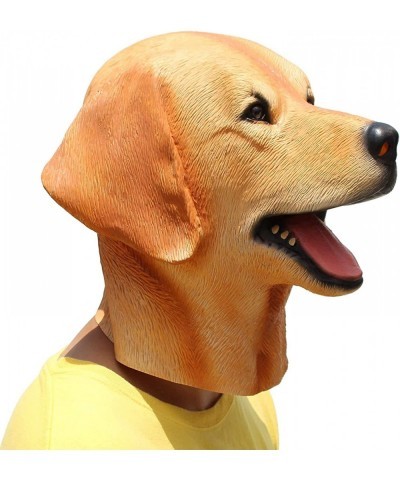 Labrador Mask - Halloween Latex Animal Dog Head Mask $28.04 Kids' Dress-Up Accessories