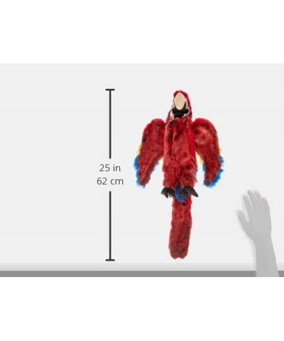 Scarlet Macaw Hand Puppet Red Blue Yellow Black 1 EA $69.85 Plush Puppets