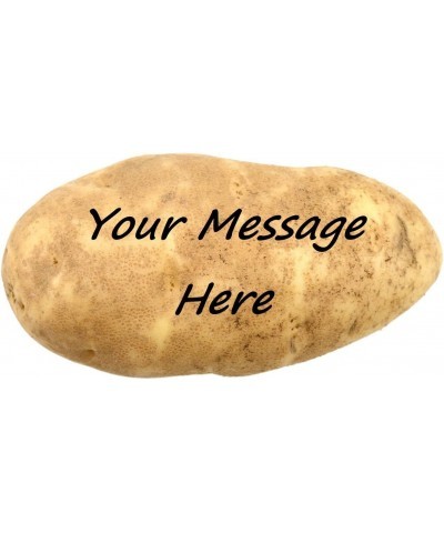 Mail a Message on a Real Potato Funny Gag Novelty Joke $17.12 Gags & Practical Joke Toys