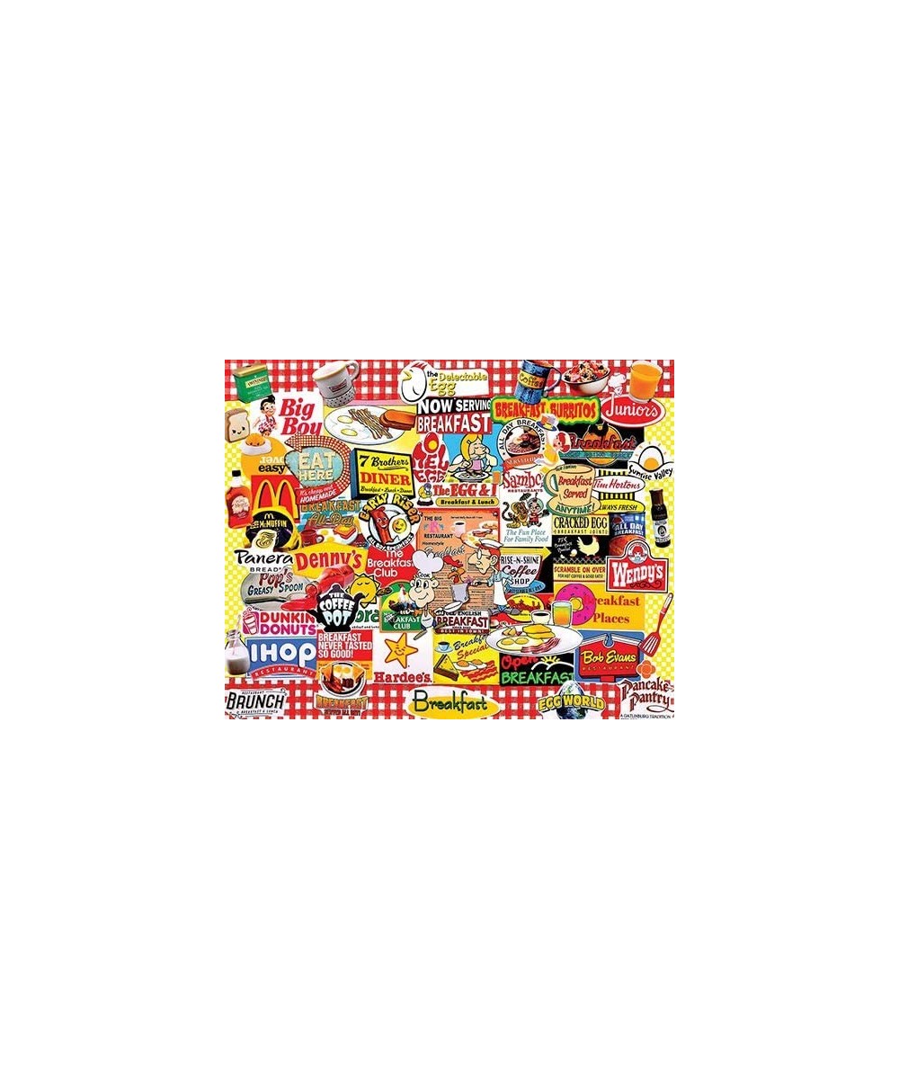 Puzzles I Love Breakfast - 1000 Piece Jigsaw Puzzle $33.24 Jigsaw Puzzles