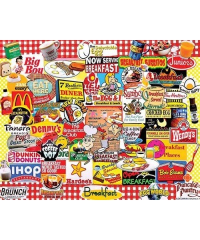 Puzzles I Love Breakfast - 1000 Piece Jigsaw Puzzle $33.24 Jigsaw Puzzles