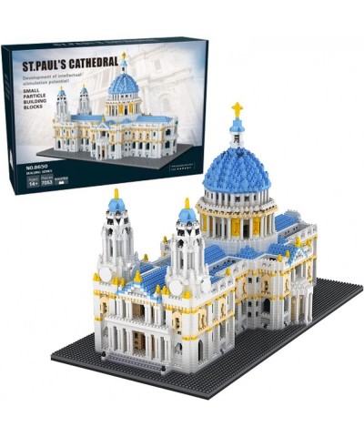 Architecture St. Paul's Cathedral Building Blocks Set Model Kit Toys Gift for Kids and Adults World Famous Landmark 3D Puzzle...