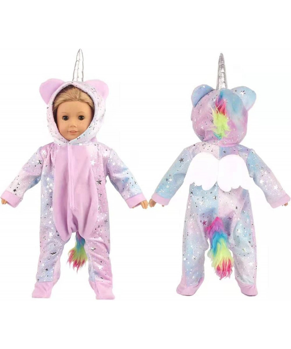 18 Inch Doll Clothes and Accessories Cute Unique Doll Onesie Pajamas Fits for 18 Inch American Doll $23.00 Doll Accessories