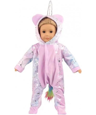 18 Inch Doll Clothes and Accessories Cute Unique Doll Onesie Pajamas Fits for 18 Inch American Doll $23.00 Doll Accessories