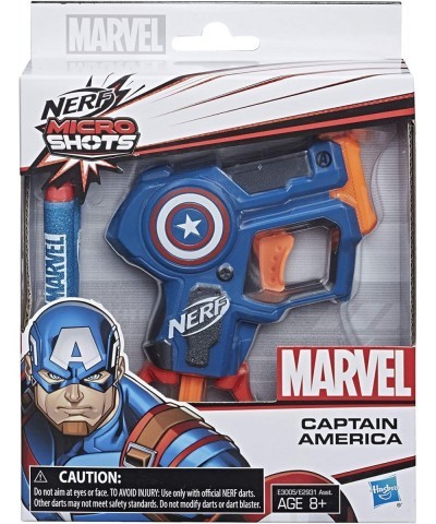 Microshots Marvel Captain America $22.27 Toy Foam Blasters & Guns