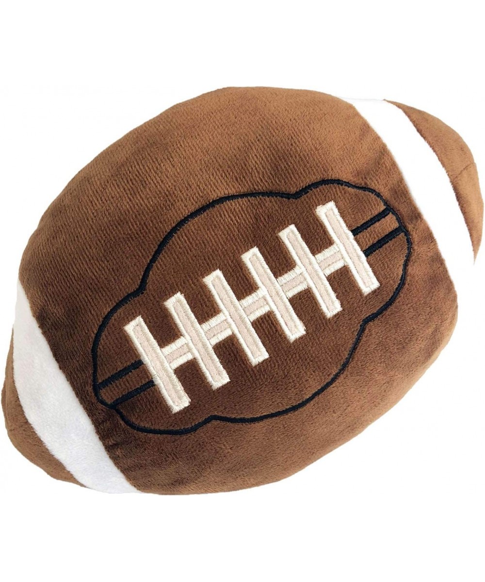 Football Plush Pillow Fluffy Durable Football Pillows Stuffed Football Throw Pillow Soft Sports Ball Interactive Football Cre...