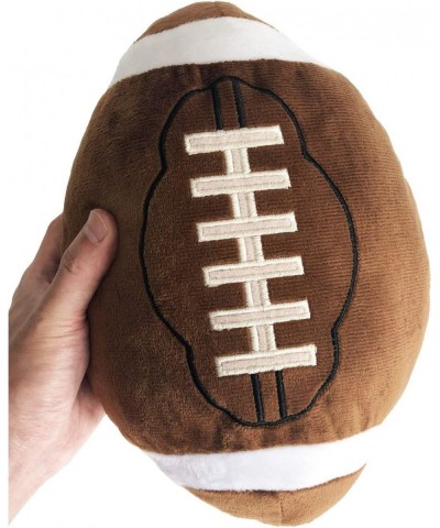 Football Plush Pillow Fluffy Durable Football Pillows Stuffed Football Throw Pillow Soft Sports Ball Interactive Football Cre...