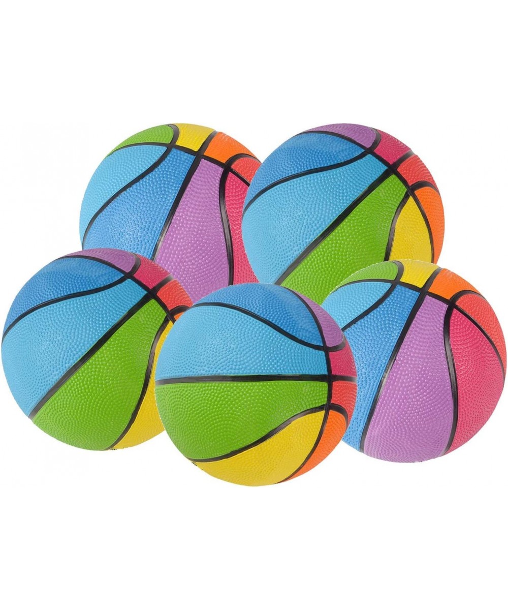 Mini Basketball (5 Pack) Small Basketball for Kids Assorted Rainbow 7 inch Basketball - Indoor Outdoor Game Balls $55.07 Toy ...