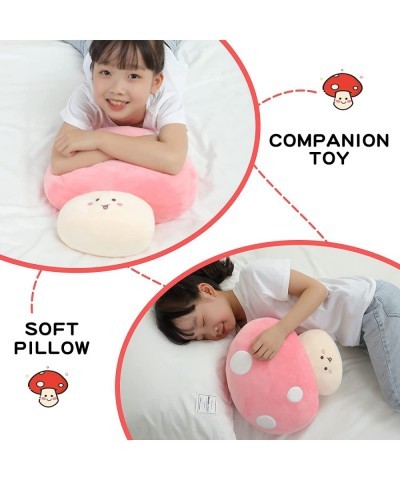 12.6" Mushroom Stuffed Animal Cute Big Mushroom Squishy Soft Hug Pillow Animals Plush Toy Doll for Kids Birthday Valentine $5...