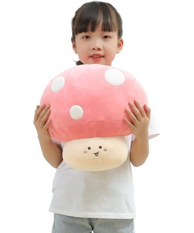 12.6" Mushroom Stuffed Animal Cute Big Mushroom Squishy Soft Hug Pillow Animals Plush Toy Doll for Kids Birthday Valentine $5...