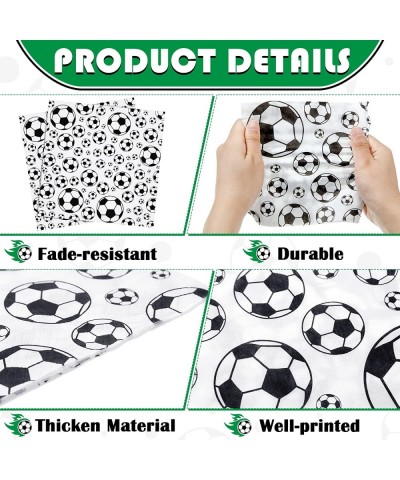 100 Pcs Football Soccer Napkins Disposable Paper Napkins Football Soccer Party Napkins Sports Theme Party Supplies Football S...