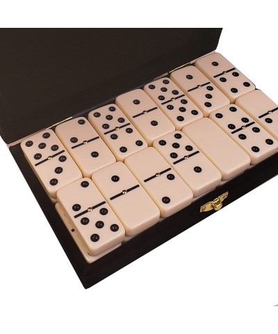 Domino Double 6 Creamy Blush Tiles Jumbo Tournament Size w/Spinners $68.34 Domino & Tile Games