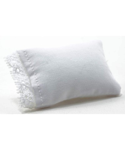 Dollhouse Miniature White Pillow $14.09 Dollhouse Accessories