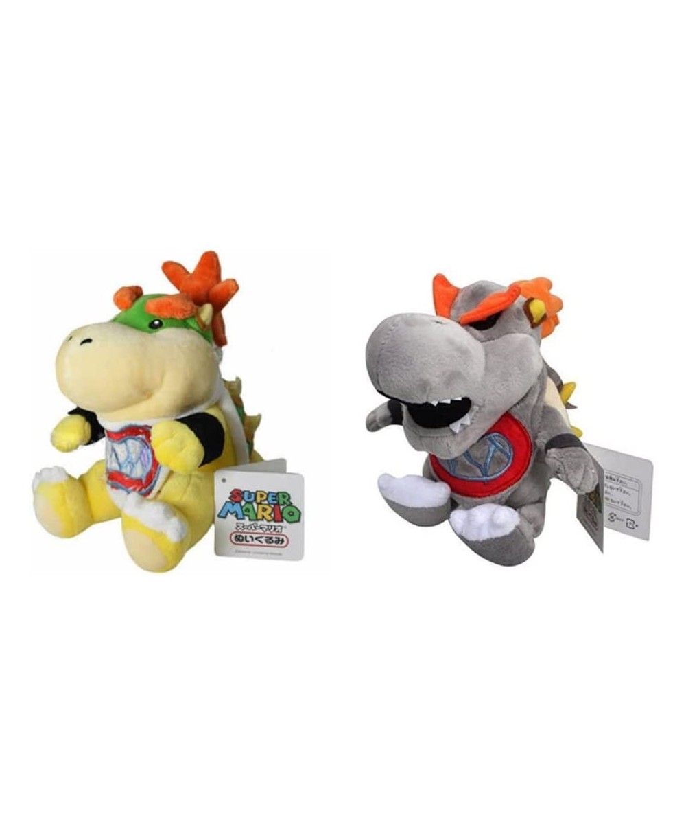 Baby Bowser Jr Plush Set Bowser Jr and Dry Bowser Bone Jr $50.01 Plush Figure Toys