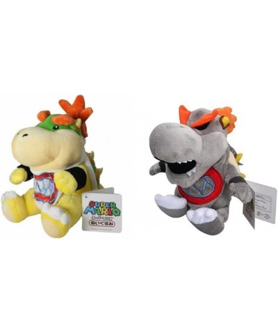 Baby Bowser Jr Plush Set Bowser Jr and Dry Bowser Bone Jr $50.01 Plush Figure Toys