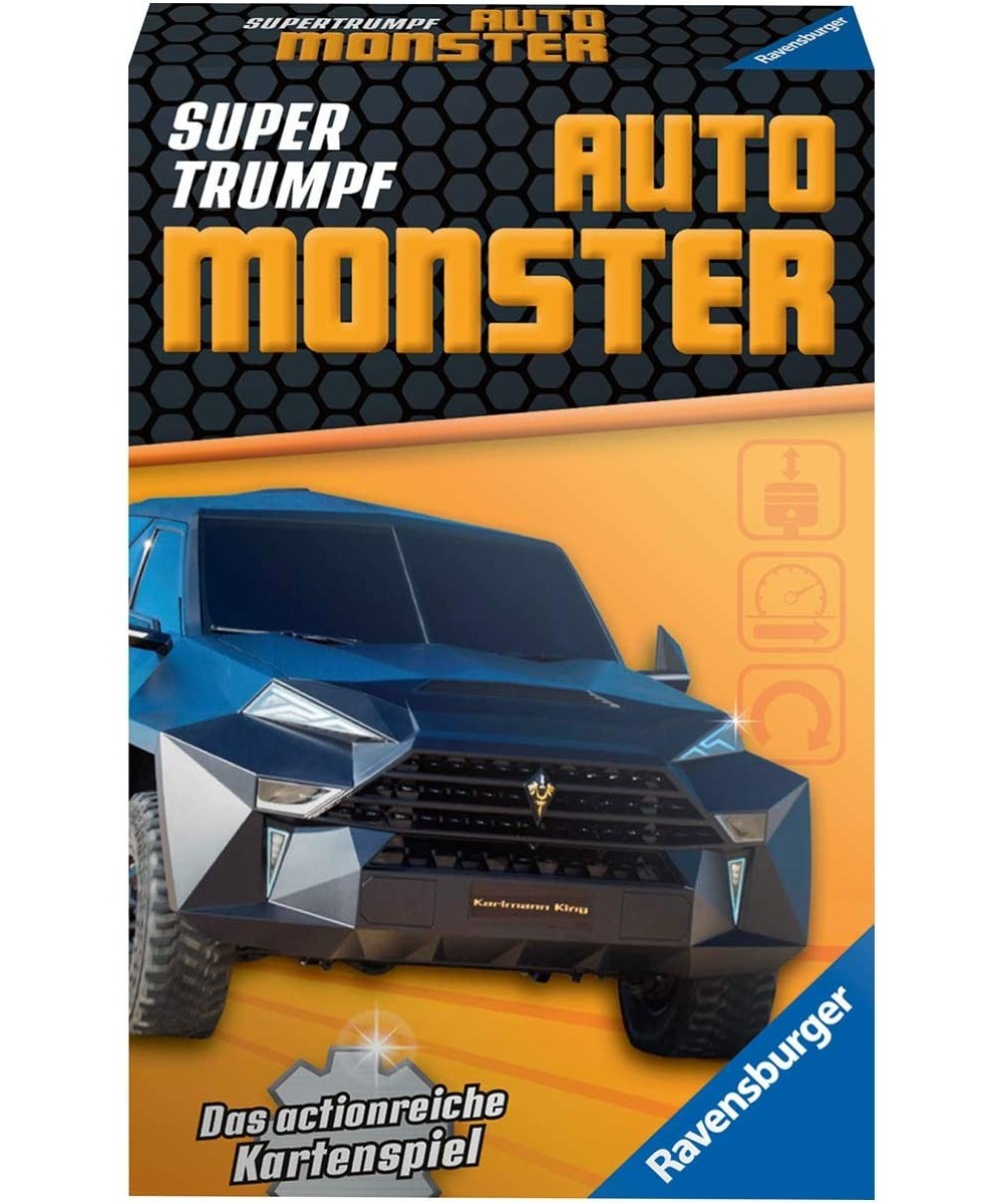 Card Game Super Tump Car Monster 20690 Quartet and Trump Game for Technology Fans from 7 Years $19.23 Card Games