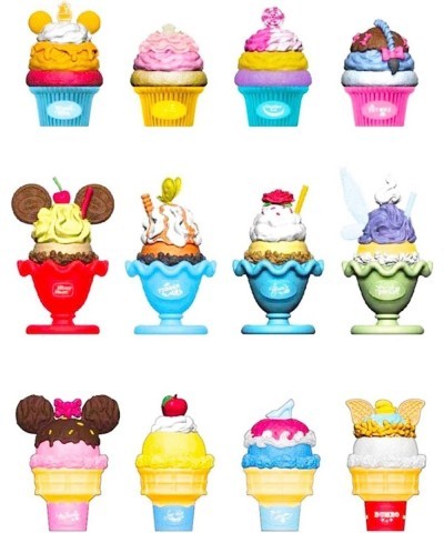 Disney Blind Bag Bundle - 6 Pack Disney Party Favors for Kids Featuring Mix Match & Stack Ice Cream Figures | Disney Party Su...