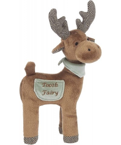 | Melford The Moose Tooth Fairy Pillow Stuffed Animal Plush Figure with Pocket | Perfect First Loose Tooth Gift for Son Grand...