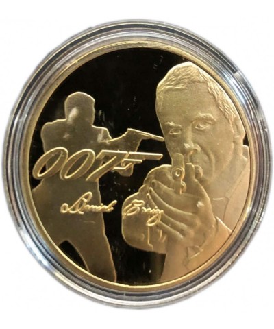 007 James Bond Walther PPK Death Spiral Sniper Scope Commemorative Gold Coin $24.83 Kids' Dress-Up Accessories