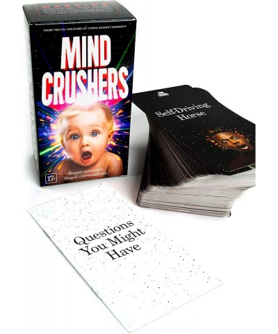 MINDCRUSHERS. Stoner Approved Conversation Starters. 200 Thought-provoking Funny and Occasionally Weird Conversations in a Bo...