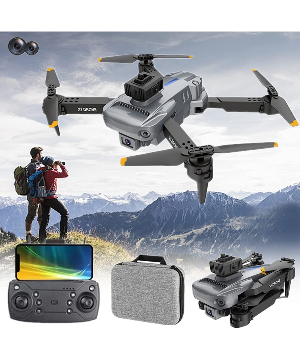 Drone With Optical Flow Localization Remote Control Drone 1080P Dual HD FPV Camera Toys Birthday Gifts With Altitude Hold Hea...