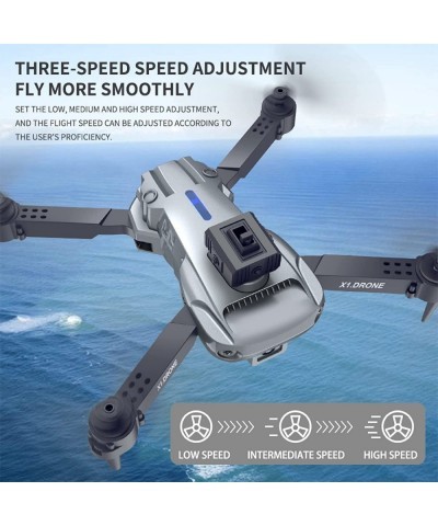 Drone With Optical Flow Localization Remote Control Drone 1080P Dual HD FPV Camera Toys Birthday Gifts With Altitude Hold Hea...