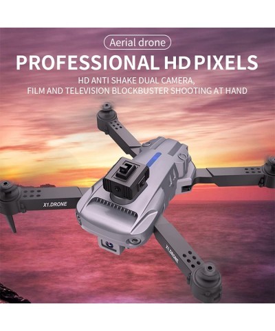 Drone With Optical Flow Localization Remote Control Drone 1080P Dual HD FPV Camera Toys Birthday Gifts With Altitude Hold Hea...