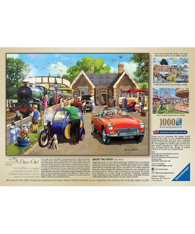 Leisure No.6-Days Out 1000 Piece Jigsaw Puzzle for Adults & Kids Age 12 Years Up $45.98 Jigsaw Puzzles