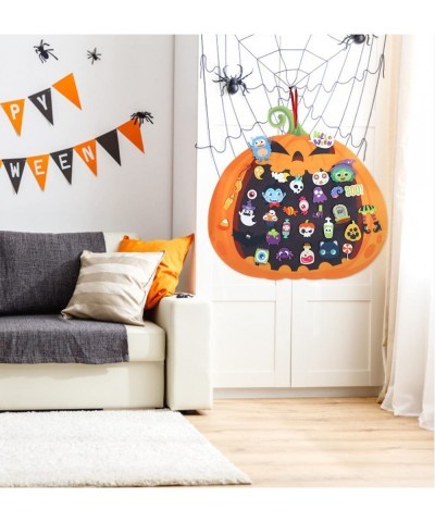 DIY Halloween Felt Pumpkin Hanging Ornament Decoration Kids Felt Pumpkin Crafts Kits for Halloween Craft Making and Decoratio...