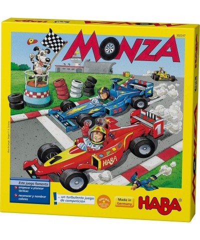 Monza - A Car Racing Beginner's Board Game Encourages Thinking Skills - Ages 5 and Up (Made in Germany) $43.75 Board Games