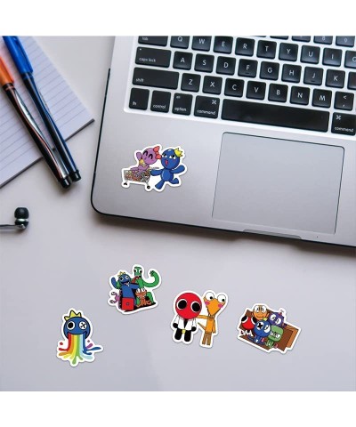 52pcs Rainbow Friends Stickers Pack Game Themed Stickers Decals for Water Bottles Skateboard Laptop Computer Rainbow Friends ...