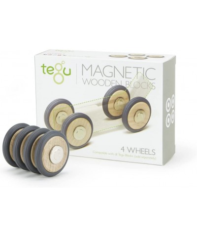 4 Pack Magnetic Wooden Wheels $30.42 Magnet Toys