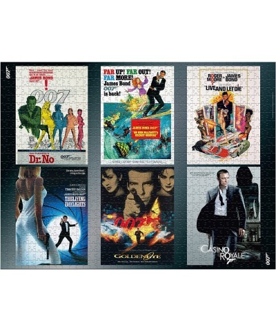 Top Trump 007 Bond All Six Bonds - One Puzzle 1000pc $33.41 Jigsaw Puzzles