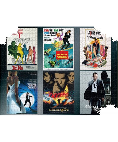 Top Trump 007 Bond All Six Bonds - One Puzzle 1000pc $33.41 Jigsaw Puzzles