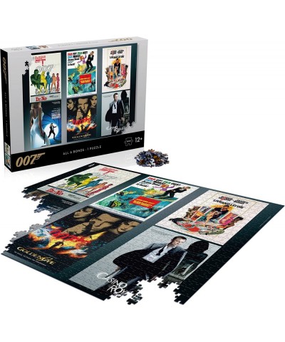 Top Trump 007 Bond All Six Bonds - One Puzzle 1000pc $33.41 Jigsaw Puzzles