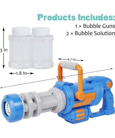 Bubble Leaf Blower with Bubble Solution Bubble Machine for Kids Bubble Guns Bubble Maker Bubbles Blowing Toys for Boys and Gi...