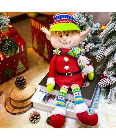 Red Elf Plush Christmas Stuffed Toys Adorable 18 Inches Girl Elves Holiday Xmas Characters for Family Home Party Decoration $...