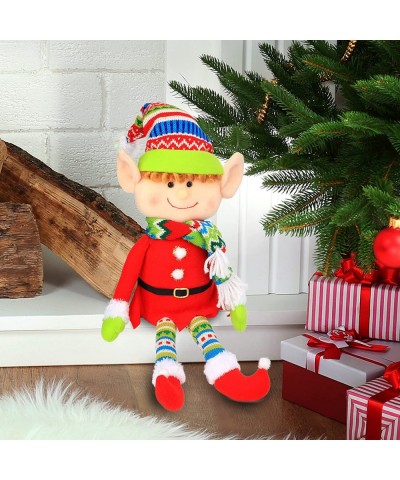 Red Elf Plush Christmas Stuffed Toys Adorable 18 Inches Girl Elves Holiday Xmas Characters for Family Home Party Decoration $...