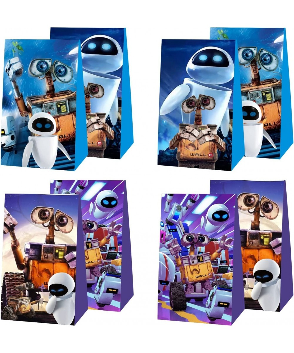 12pcs Robot Party Favor Gift Bags for Robot Birthday Party Decorations Supplies $24.65 Kids' Party Favor Sets