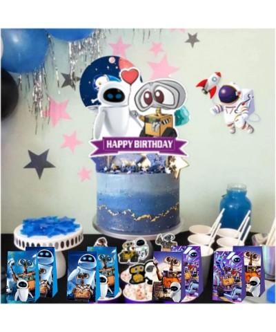 12pcs Robot Party Favor Gift Bags for Robot Birthday Party Decorations Supplies $24.65 Kids' Party Favor Sets