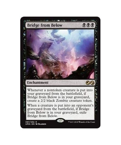 Magic: The Gathering - Bridge from Below - Ultimate Masters - Rare $11.29 Magic Kits & Accessories