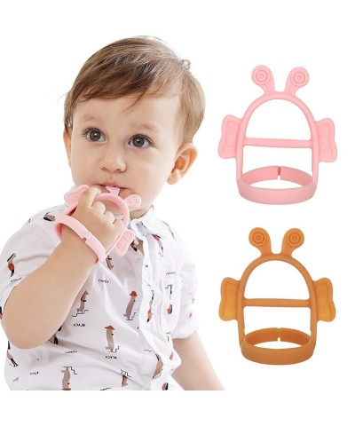 Adjustable Baby Wrist Teethers for Babies Never Drop Silicone Baby Teething Toys for 0 6 12 Months Infants Toddlers Baby Chew...