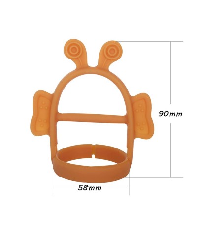 Adjustable Baby Wrist Teethers for Babies Never Drop Silicone Baby Teething Toys for 0 6 12 Months Infants Toddlers Baby Chew...