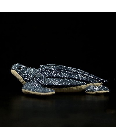 Simulation Leatherback Turtle Stuffed Plush Toy - 12inch Lifelike Sea Creeping Animals Tortoise Rex Plushie Toys Figur Super ...