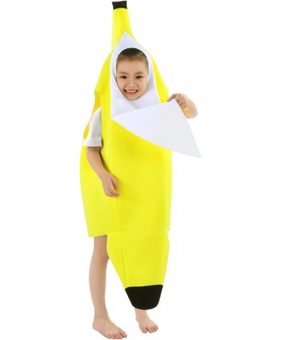 Banana Costume for Kids Boys Girls Toddler Cute Fruit Halloween Costume Outfit $24.52 Kids' Costumes